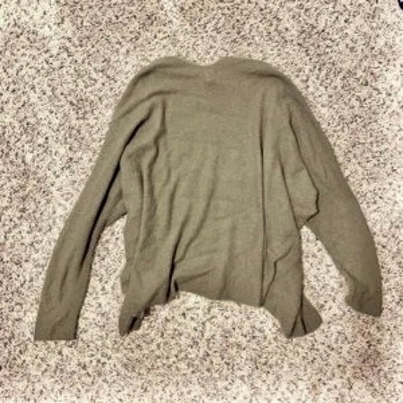 Vibrant Light Green Knit Cardigan - Picture 2 of 3